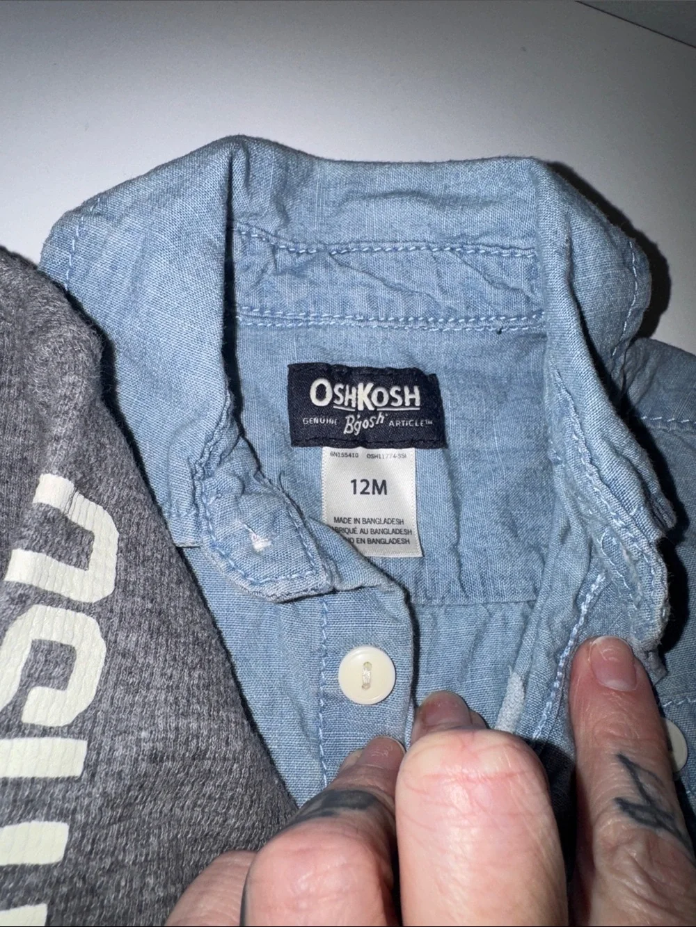 OshKosh Toddler Boy Outfit, Size 6-9 Months EUC